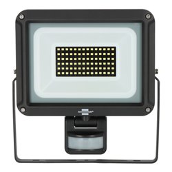 Brennenstuhl LED Strahler JARO 7060 P (LED Wandstrahler für außen IP65, 50W, 5800lm, 6500K, mit Bewegungsmelder und Dämmerungsse