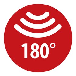 Brennenstuhl LED Strahler JARO 7060 P (LED Wandstrahler für außen IP65, 50W, 5800lm, 6500K, mit Bewegungsmelder und Dämmerungsse