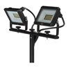 Brennenstuhl LED Stativstrahler JARO 6060 T (2x20W, 4800lm, 6500K, IP65, LED Arbeitsstrahler mit Stativ und 3m Kabel)