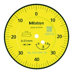 Mitutoyo Fühlhebel, horiz. 20° geneigt 1,6 mm, 0,01 mm, 8 mm Schaft