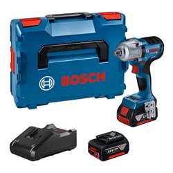 Bosch Akku-Bohrschrauber GDS 18V-450 HC, 2 Akku 5,0Ah GAL 18V-40