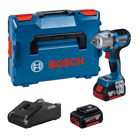 Bosch Akku-Bohrschrauber GDS 18V-450 HC, 2 Akku 5,0Ah GAL 18V-40