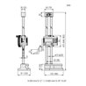Mitutoyo Digitales Höhenmess- und Anreißgerät 0-600mm, Doppelsäule