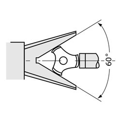 Mitutoyo Bügelmessschraube mit prismatisch angeordneten Messflächen an der Ambossseite, 1-15 mm