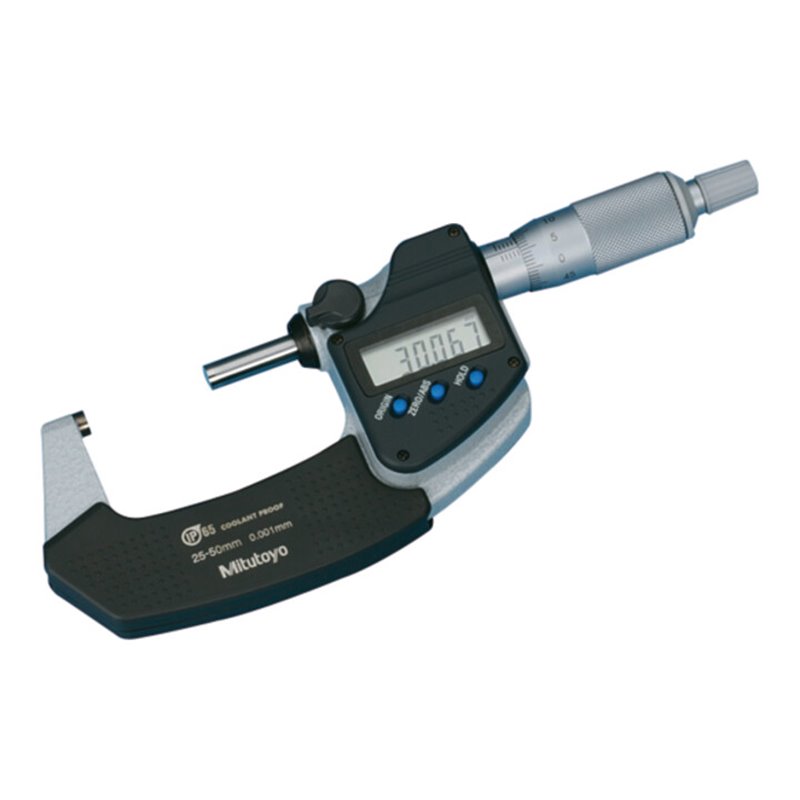 Mitutoyo Digitale Bügelmessschraube IP65 25-50mm, Digimatic
