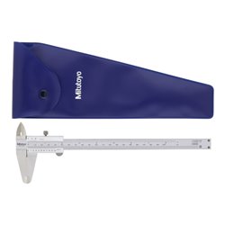 Mitutoyo Nonius Messschieber 0-200mm/0-8', 0,05mm, Metrisch/Inch