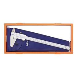 Mitutoyo Nonius Messschieber 0-200mm/0-8', 0,05mm, Metrisch/Inch