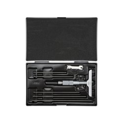 Mitutoyo Tiefenmessschraube, wechselbare Einsätze 0-150 mm, 101 mm Basis