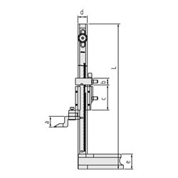 Mitutoyo Höhenmess- und Anreißgerät 0-300mm