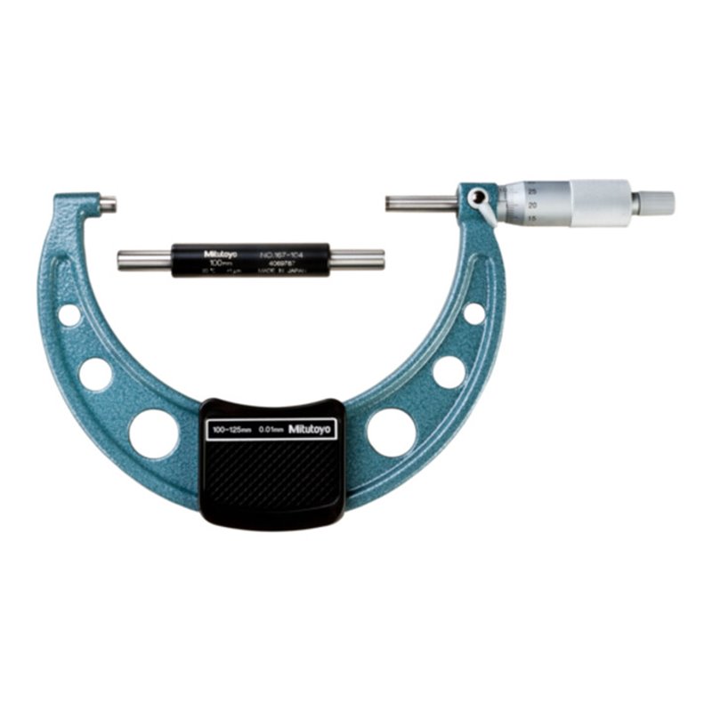 Mitutoyo Bügelmessschraube, einfache Ausführung 100-125 mm