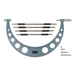 Mitutoyo Bügelmessschraube mit auswechelbarem Messamboss, 300-400 mm