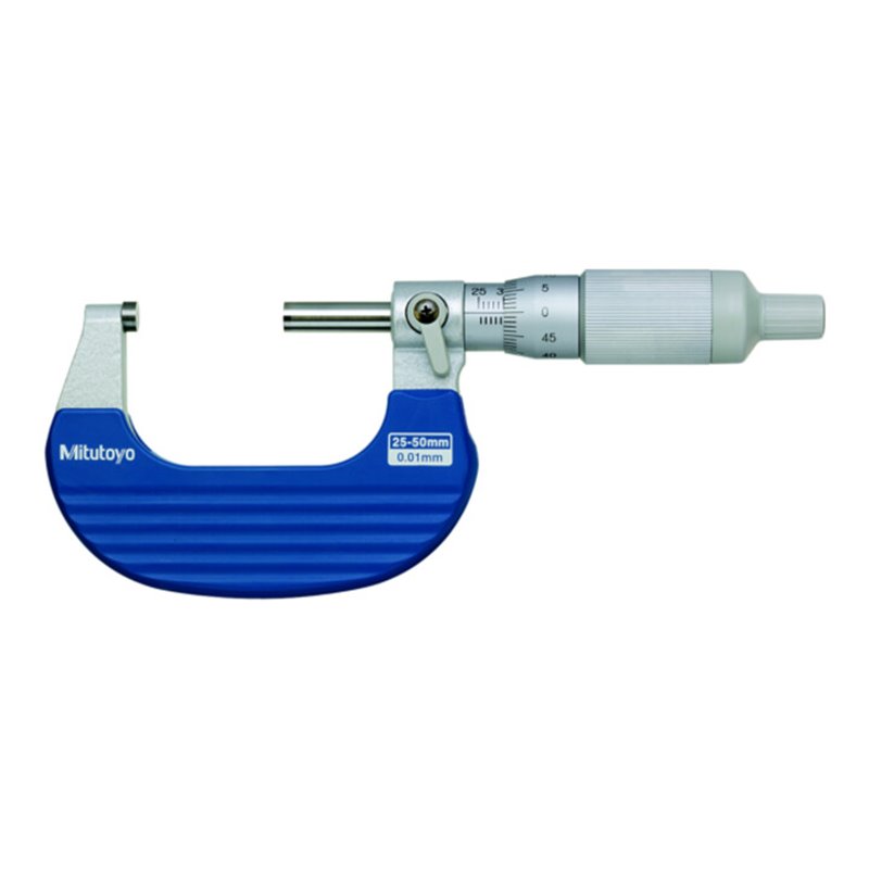 Mitutoyo Ratschentrommel Bügelmessschraube 25-50mm, 0,01mm