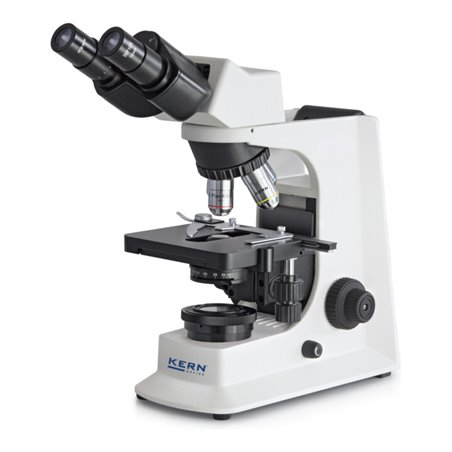 Kern Durchlichtmikroskop OBL 127, Bino., Inf E-Plan, 4/10/40/100×, WF 10×20, 3W LED