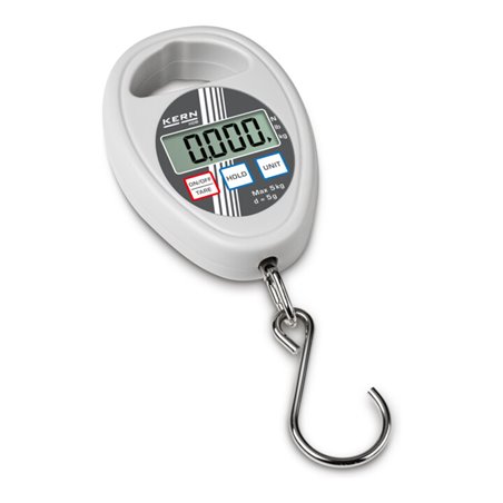 Kern Hängewaage HDB 10K10N+C kalibriert, Wägebereich 10 kg, Ablesbarkeit 10 g