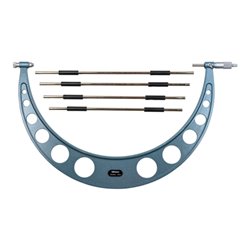 Mitutoyo Bügelmessschraube mit auswechelbarem Messamboss, 400-500 mm