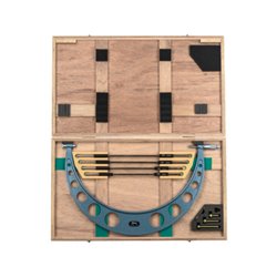 Mitutoyo Bügelmessschraube mit auswechelbarem Messamboss, 400-500 mm