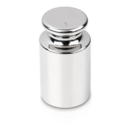 Kern Prüfgewicht 326-11K+C kalibriert, F1, Nennwert 1 kg, Eco-Form, Edelstahl poliert