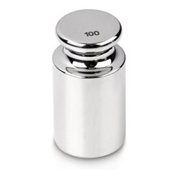 Kern Prüfgewicht 326-07K+C kalibriert, F1, Nennwert 100g, Eco-Form, Edelstahl poliert