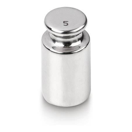 Kern Prüfgewicht 326-03K+C kalibriert, F1, Nennwert 5 g, Eco-Form, Edelstahl poliert