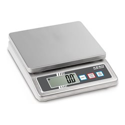 Kern Tischwaage FOB 5K-3NS+C kalibriert, Wägebereich 5000 g, Ablesbarkeit 1 g
