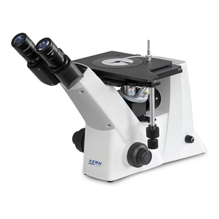 Kern Metallurgisches Mikroskop (Invers) OLM 170, Trino., 5/10/20/50×, 5W LED
