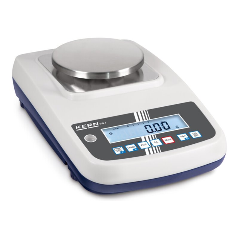 Kern Präzisionswaage EWJ 600-2SM, Wägebereich 600 g, Ablesbarkeit 0,01 g