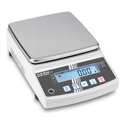 Kern Präzisionswaage PNJ 3000-2M, Wägebereich 3200 g, Ablesbarkeit 0,01 g