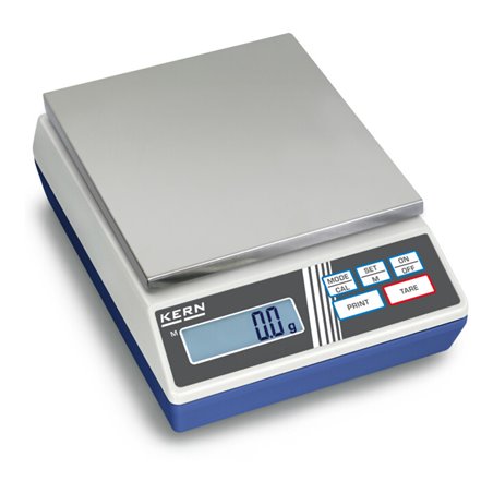 Kern Präzisionswaage 440-49A+C kalibriert, Wägebereich 6000 g, Ablesbarkeit 0,1 g