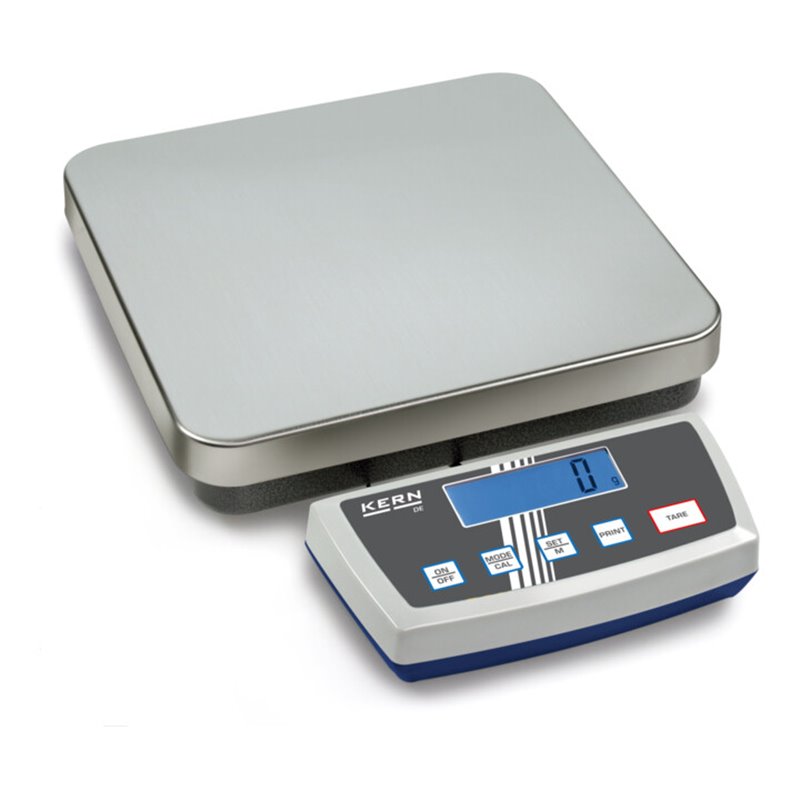 Kern Paketwaage DE 24K2A+C kalibriert, Wägebereich 24 kg, Ablesbarkeit 2 g