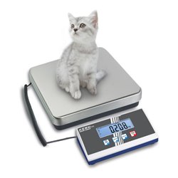 Kern Paketwaage EOB 15K5+C kalibriert, Wägebereich 15 kg, Ablesbarkeit 5 g