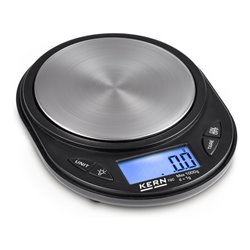 Kern Taschenwaage TGC 1K-3S05, Wägebereich 1000 g, Ablesbarkeit 1 g