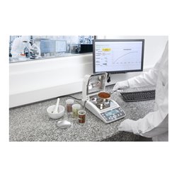 Kern Feuchtebestimmer DBS 60-3, Wägebereich 60 g, Ablesbarkeit 0,001 g