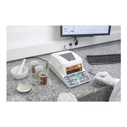 Kern Feuchtebestimmer DBS 60-3, Wägebereich 60 g, Ablesbarkeit 0,001 g
