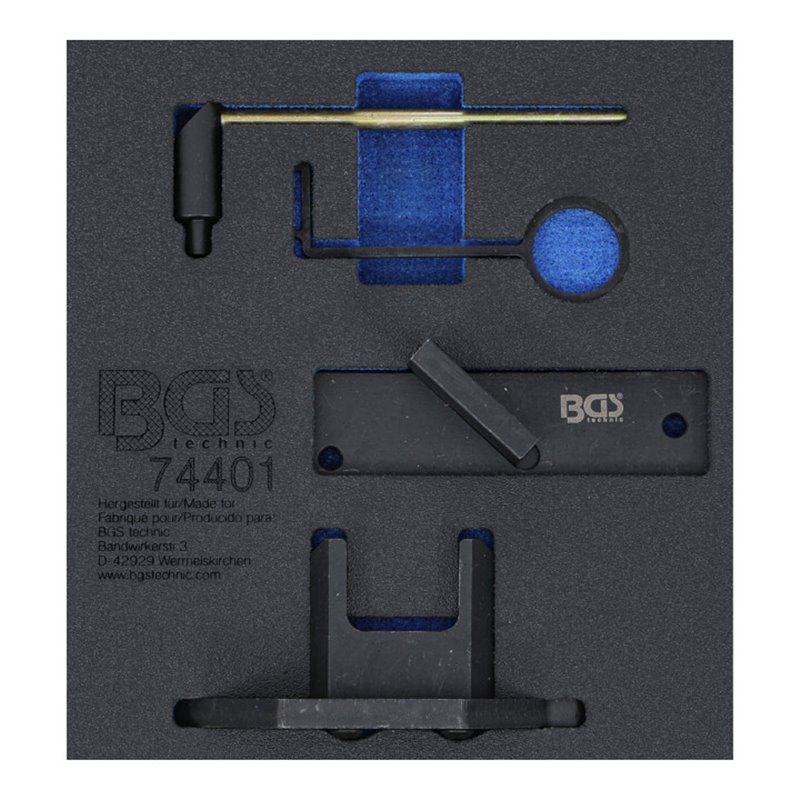 BGS Werkstattwageneinlage 1/6: Motor-Einstellwerkzeug-Satz für Citroën, Peugeot 1.2 GDI PureTech