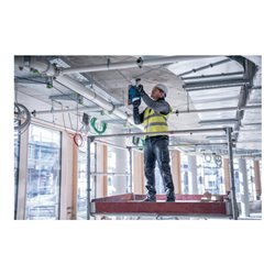 Bosch Akku-Bohrhammer mit SDS plus GBH 18V-22, 2x Akku GBA 18V4.0Ah/L-BOXX, Ringbürst.