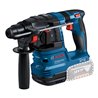Bosch Akku-Bohrhammer mit SDS plus GBH 18V-22, 2x Akku GBA 18V4.0Ah/L-BOXX, Ringbürst.