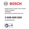 Bosch Spannhülsen-Set. Für Kantenfräsen, 1/4, 1/8, 5/32 Zoll