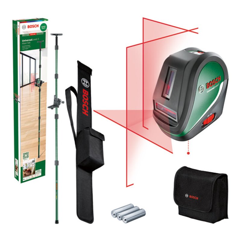 Bosch Kreuzlinien-Laser UniversalLevel 3 Maxi-Set