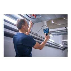 Bosch Inspektionskamera GIC 12V-4-23 C, 4 x 1.5 V-LR6-Batterie , Akku-Adapter