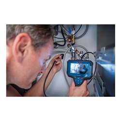 Bosch Inspektionskamera GIC 12V-4-23 C, 4 x 1.5 V-LR6-Batterie , Akku-Adapter