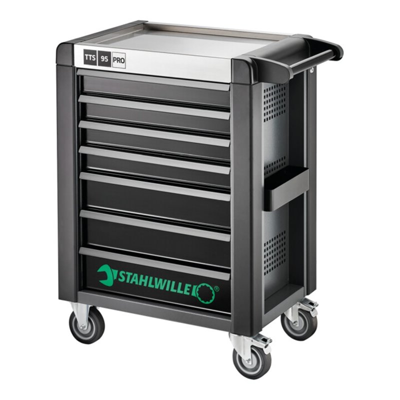 Stahlwille Werkstattwagen 95/7 PRO 7 Schubl. 496 x 827 x 1020 mm anthrazit, RAL 7016 schwarz RAL 9005