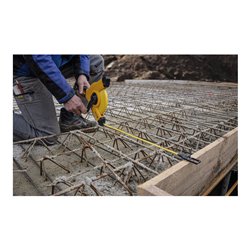 STABILA Rahmenbandmaß LBM 1000 Stahlband mit metrischer Skala, Universalhaken