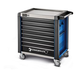 Stahlwille Werkstattwagen 98/8 PRO 8 Schubl. 651 x 1001 x 1020 mm blau, RAL 270 30 35