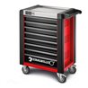 Stahlwille Werkstattwagen 95/8 PRO 8 Schubl. 496 x 827 x 1020 mm rot, RAL 3020 schwarz RAL 9005