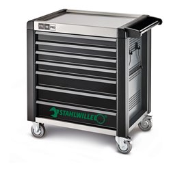 Stahlwille Werkstattwagen 98/7 PRO 7 Schubl. 651 x 1001 x 1020 mm anthrazit, RAL 7016 schwarz RAL 9005