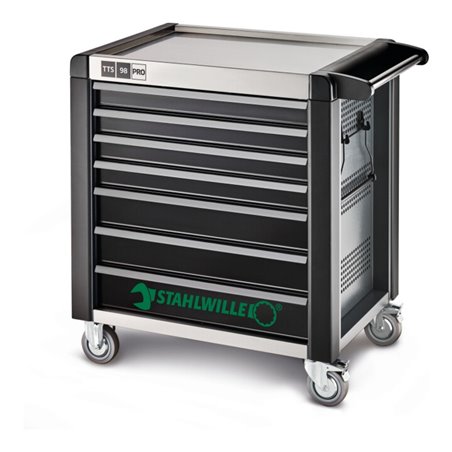 Stahlwille Werkstattwagen 98/7 PRO 7 Schubl. 651 x 1001 x 1020 mm anthrazit, RAL 7016 schwarz RAL 9005