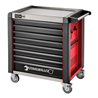 Stahlwille Werkstattwagen 98/8 PRO 8 Schubl. 651 x 1001 x 1020 mm rot, RAL 3020 schwarz RAL 9005
