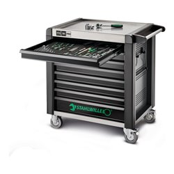 Stahlwille Werkstattwagen 98/8 PRO 8 Schubl. 651 x 1001 x 1020 mm anthrazit, RAL 7016 schwarz RAL 9005