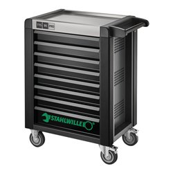 Stahlwille Werkstattwagen 95/8 PRO 8 Schubl. 496 x 827 x 1020 mm anthrazit, RAL 7016 schwarz RAL 9005