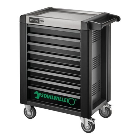 Stahlwille Werkstattwagen 95/8 PRO 8 Schubl. 496 x 827 x 1020 mm anthrazit, RAL 7016 schwarz RAL 9005